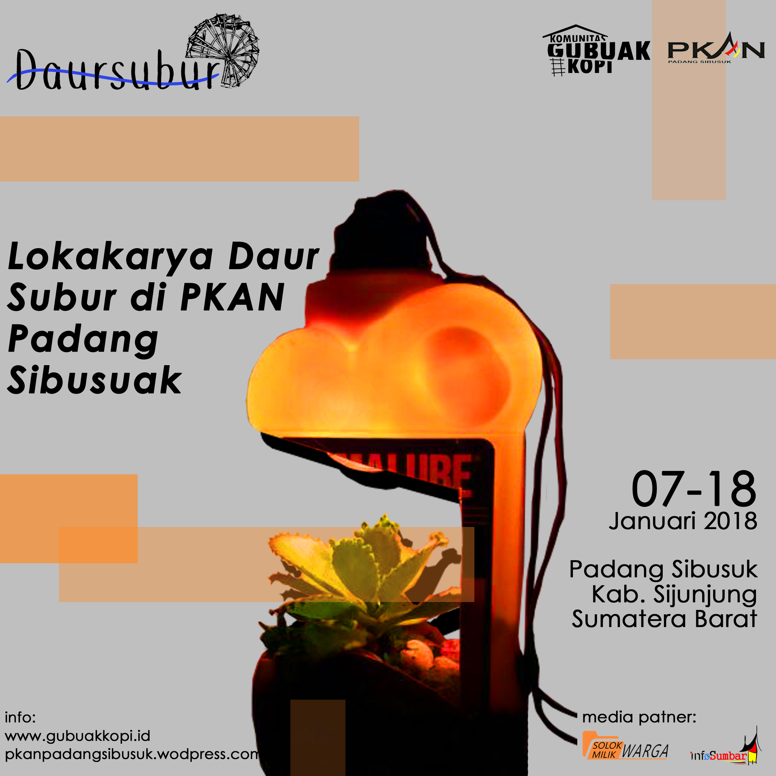 Lokakarya Daur Subur di Padang Sibusuk